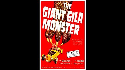 The Giant Gila Monster 1959 Colorized Horror, Sci Fi, Thriller Full Length Movie