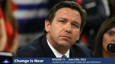 Episode 73 - Alex Jones Governor Ron DeSantis on Always do the Right Thing no matter what