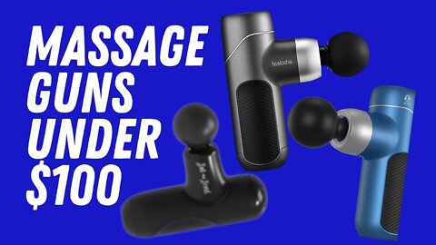 Best Massage Gun Under $100 | No frills massage gun less than 99 dollars | Cheap Percussion Guns