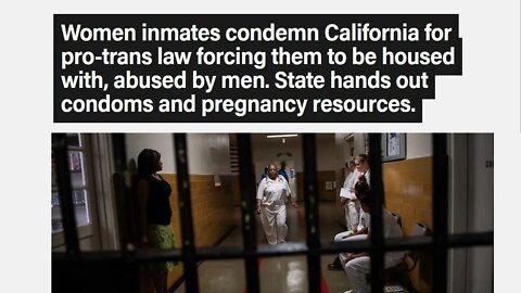 Bad News For Women Prisoners In Blue States (WARNING NSFW)