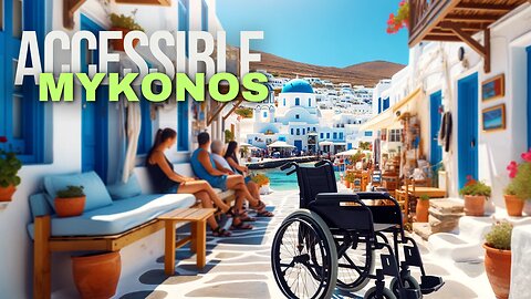 How To Explore Mykonos : A Disabled Traveler's Guide 👨‍🦽