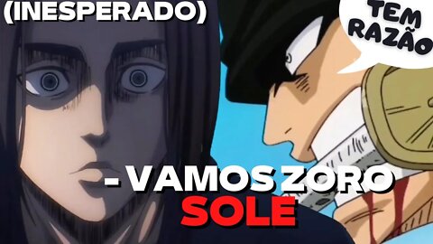 EREN MANIPULANDO ZORO PRA ELE SOLAR E ISSO ACONTECEU... | eren manipulated meme trend tiktok