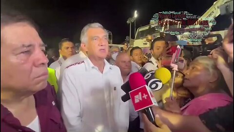 Gobernador Américo Villarreal atiende hechos en Ciudad Madero
