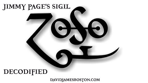 Jimmy Page's sigil Zoso finally decodified ( 30th March, 2023 ) - 48m