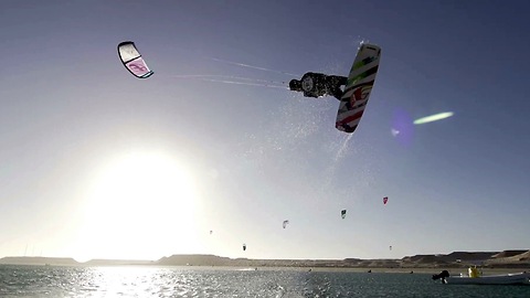 15-year-old Kitesurfer Pulls Off Incredible Stunts