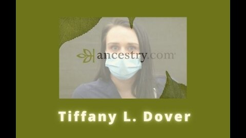 Tiffany Dover: screen recordings taken on ancestry.com