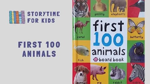 @Storytime for Kids | First 100 Animals by Priddy Books