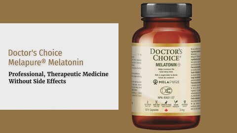 Doctor's Choice Melapure Melatonin