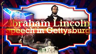Abraham Lincoln Speech at Gettysburg, Pennsylvania, on the afternoon of November 19, 1863