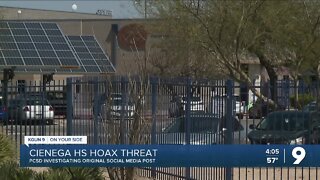 Social media threat against Cienega High School determined as hoax