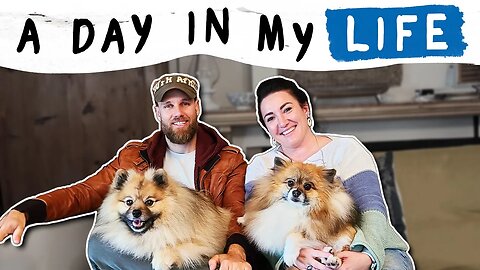 A FULL DAY IN MY LIFE VLOG running 2 BIG YouTube channels || DLM Lifestyle S1E1