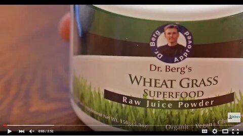 Dr. Berg's Raw Wheat Grass Juice Powder: how to use it