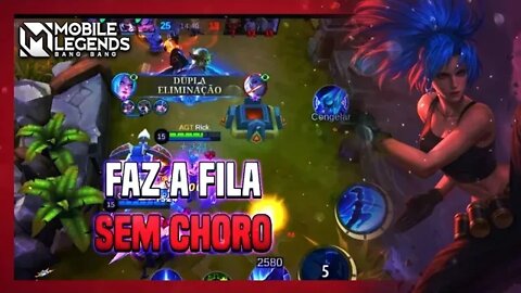 QUASE UMA KILL POR MINUTO... ESSA É A KARINA FULL DANO | MLBB