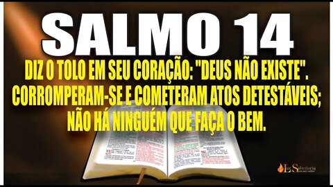 Livro dos Salmos da Bíblia: Salmo 14