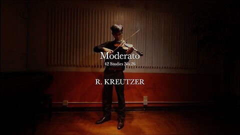 Kreutzer #26 Moderato