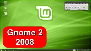 Retrospectiva - Como era o Linux Mint Gnome 2 em 2008