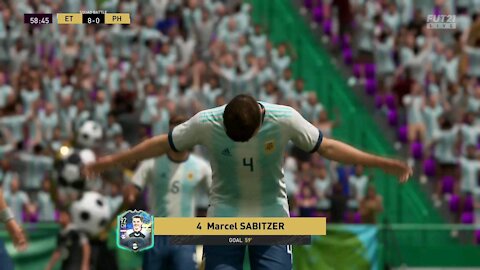 Fifa21 FUT Squad Battles - Marcel Sabitzer scores his 100th goal for Israel FC