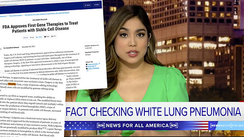 Pneumonia | Is Scamdemic / Pandemic 2.0 Around Corner Just In Time for Election Season? "Hospitals In Ohio & Mass Tracking Surge of Pneumonia Cases & Similar Outbreaks In China." - News Nation + FDA Approves First Gene Therapies to Treat