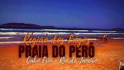 💛💚🎣🤿🌞PRAIA DO PERÓ - CABO FRIO - RIO DE JANEIRO [ WALK ON PERO BEACH]