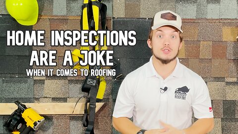 Don't get your ROOF inspected by a HOME INSPECTOR