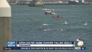 Open-water swim honors fallen Navy ++SEALS