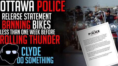 Ottawa Police to Ban Bikes 1 Week Before Rolling Thunder Event for Veterans