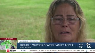 Family makes appeal for tips in Chula Vista double murder case
