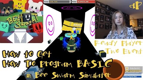 AndersonPlays Roblox Bee Swarm Simulator - How to Get HOW TO PROGRAM BASIC - Ready Player Two Event
