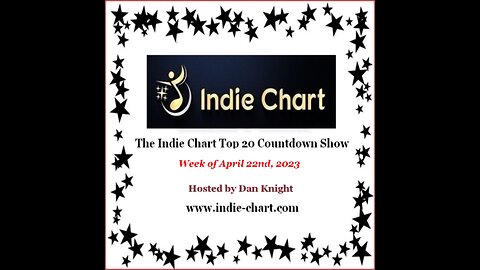 Indie Top 20 Country Countdown Show for April 22nd, 2023