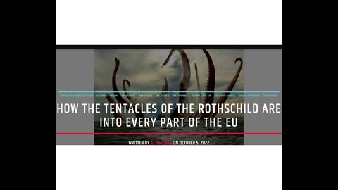 How The Tentacles Of The Rothschild Are Into Every Part Of The EU