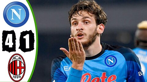Napoli vs Milan 4-1 Extended Highlights & All Goals 2023 HD