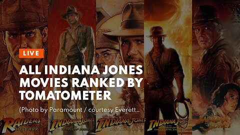 All Indiana Jones Movies Ranked by Tomatometer