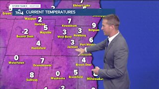 Coldest morning so far this season with lows below zero