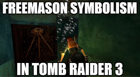 What's With All The 1984 Orwellian Posters and This Masonic Lodge In Tomb Raider 3 Remastered?