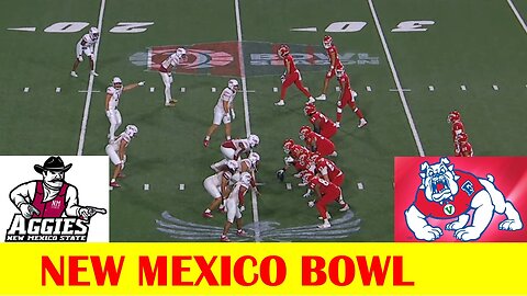 Fresno State vs New Mexico State Football Game Highlights, 2023 New Mexico Bowl