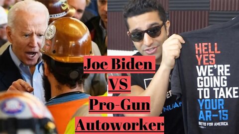 Biden Vs Autoworker On Guns. Who's Right?
