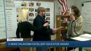 2 News Oklahoma Excellent Educator Award