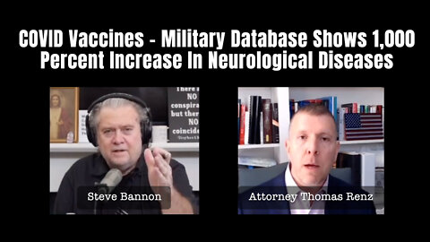 COVID Vaccines - Military Database Shows 1,000 Percent Increase In Neurological Diseases