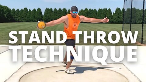 BASIC Discus Throw Technique (the power throw)