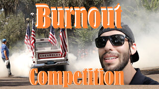 Secret Florida Burnout Competition and Car Show