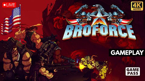 BROFORCE 🔥 The First Hour 🔥 AWESOME CHILLOUT GAME (Game Pass)