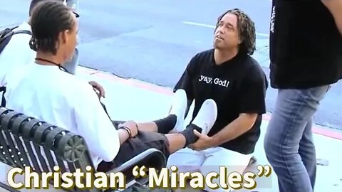 Pastor Performs Miracles And Heals People On The Street