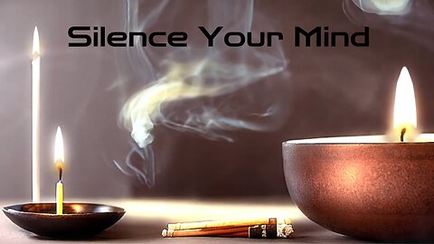 Meditation Candles & Peaceful Flute Music | Silence Your Mind | Find Peace and Sleep In Minutes