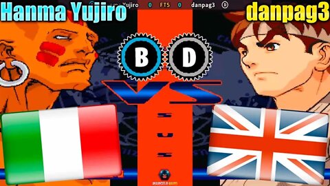 Street Fighter Alpha 3 (Hanma Yujiro Vs. danpag3) [Italy Vs. United Kingdom]