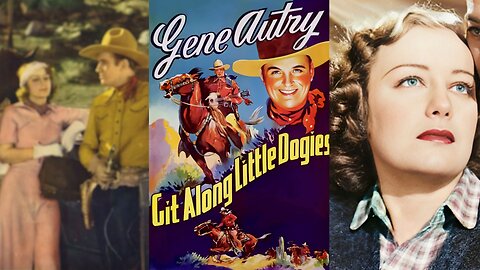 GIT ALONG LITTLE DOGIES (1937) Gene Autry, Smiley Burnette & Judith Allen | Drama, Western | B&W