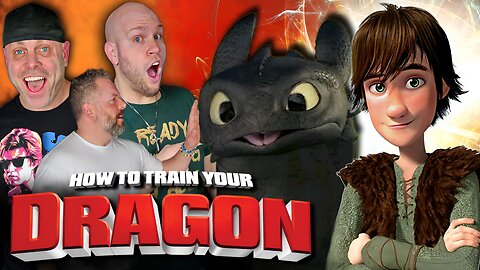 Toothless is fantastic! First time watching HOW TO TRAIN YOUR DRAGON movie reaction