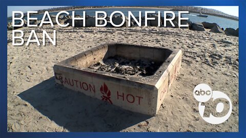 'It's a bummer': San Diego to ban bonfires on beaches outside of designated fire pits