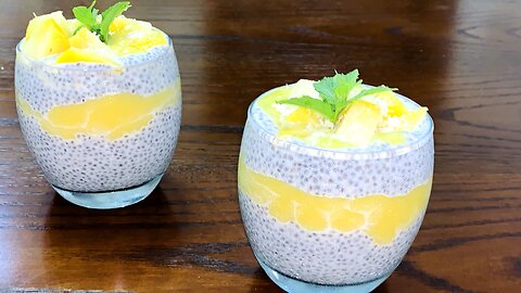 Chia Pudding Recipe | Healthy Mango Chia Pudding Recipe