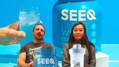 SEEQ Clear Whey Protein Isolate Blue Razz Freeze Review & Taste Test