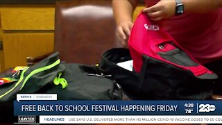 Kern's Kindness: Back 2 School Backpack Festival